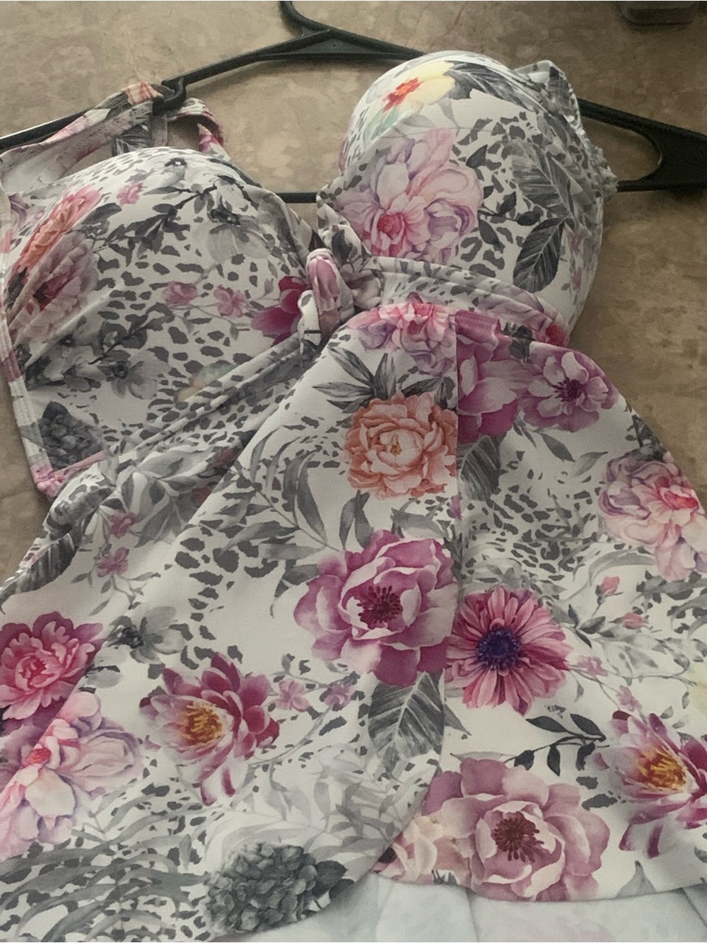 Torrid Floral Swim Top